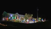 Charlottetown Home Illuminates Night with 38,000 Lights for Cancer Fundraiser
