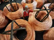 Copper Nears $12,000/Ton, Set for Biggest Annual Gain Since 2009