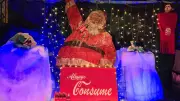 East Vancouver's Festive Display Lampoons AI, Coca-Cola, and Ozempic