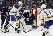 Eric Comrie's 34 Saves Lead Winnipeg Jets to 4-1 Victory Over Buffalo Sabres