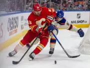 Flames' MacKenzie Weegar Reflects on Olympic Snub, Focuses on Season