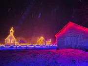 Kings Landing Illuminates Christmas with New Light Event in New Brunswick
