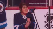 Manitoba Singer Olivia Steadman Fulfills Dream Singing Anthem at Winnipeg Jets Game