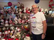 Montreal Man's Santa Obsession: Over 700 Figurines Fill Special Room
