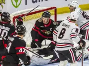 Senators Grant Green's Birthday Wish with 6-4 Win Over Blackhawks