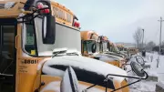 Snow Squalls Force School Bus Cancellations in Simcoe and Grey Counties
