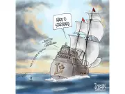 Tim Dolighan's Latest Cartoon for Toronto Sun Captures December 4, 2025