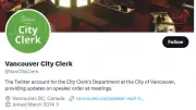 Vancouver Councillor Moves to End City's Reliance on X.com for Official Updates