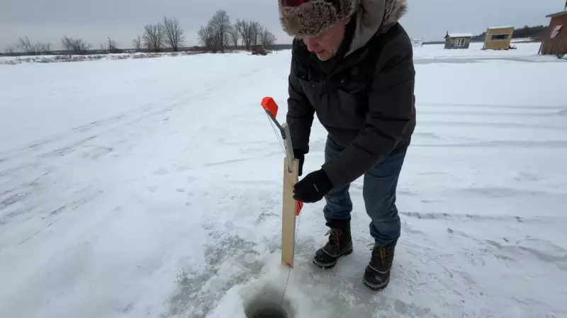 Ottawa Anglers Brave Extreme Cold for Ice Fishing Tradition at Petrie Island