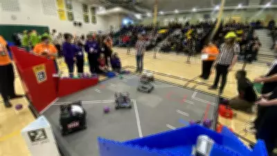 Alberta Students Compete in 'Varsity Sport for the Mind' Robotics Tournament