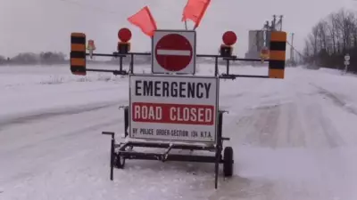 Barrie Police Close Roads After Crash in Singhampton and Creemore Area
