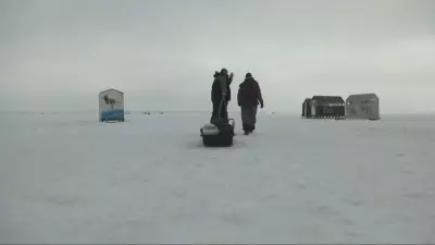 Barrie Police Warn Ice Fishers of Dangerous, Spotty Conditions