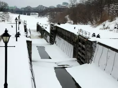 BC Skier's Viral Rideau Canal Jump Draws Parks Canada Rebuke