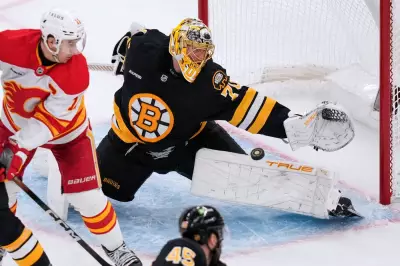 Bruins Defeat Flames 4-1, Calgary Extends Losing Streak to Four Games