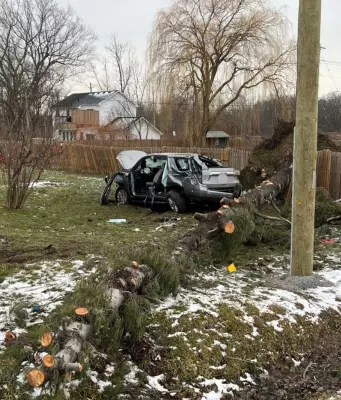 Driver Suffers Life-Altering Injuries in Fort Erie Single-Vehicle Crash