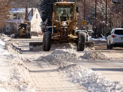 Edmonton's December Parking Bans Net Over $61K in Fines, Dozens Towed