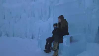 Edmonton's Ice Castles Close Temporarily Due to Unseasonably Warm Weather
