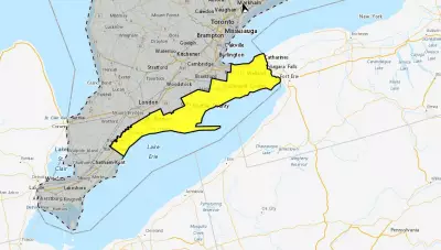 Environment Canada Issues Wind Warning and Special Weather Statement for Toronto