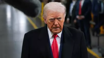 Ford Worker Suspended After Heckling Trump, Who Responded with Obscene Gesture