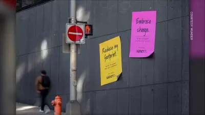 Giant Sticky Notes Plaster Halifax in Unique 2026 Advertising Campaign