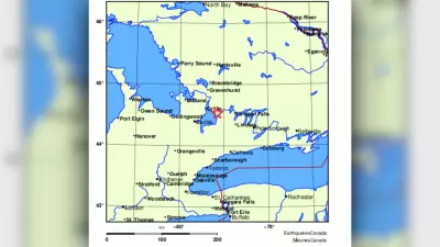 Late-Night 3.7 Magnitude Earthquake Recorded Near Orillia, Ontario