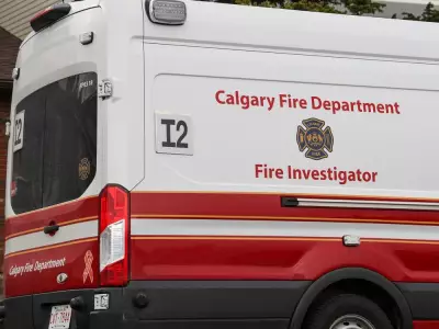 Man Hospitalized After Motorhome Fire in Northeast Calgary
