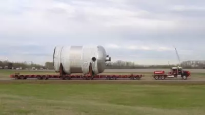 Massive Coke Drum Transport to Disrupt Traffic in Eastern Alberta