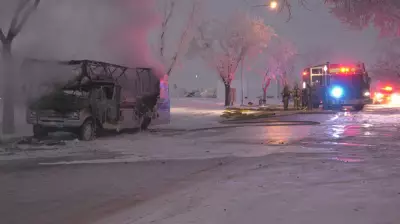 Motorhome Fire in Calgary's Falconridge Sends Man to Hospital