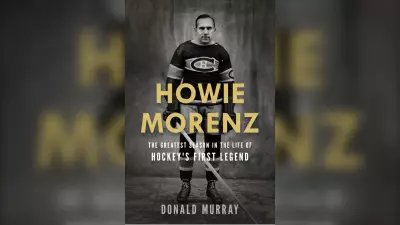 N.S. Author Donald Murray Pens New Book on Hockey Legend Howie Morenz
