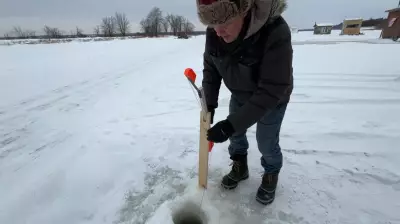Ottawa Anglers Brave Frigid Temperatures for Ice Fishing Tradition at Petrie Island