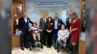 Ottawa Senators Foundation Donates $1M for Hospice Kitchen Renovation
