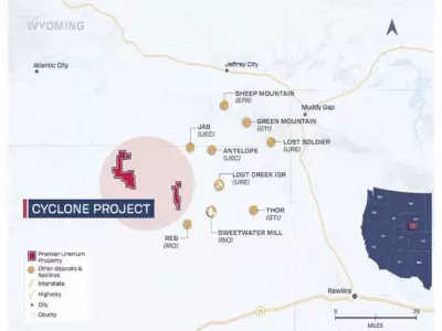 Premier American Uranium Reports Strong 2025 Drill Results at Wyoming Cyclone Project