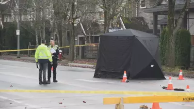 Richmond RCMP Seeks More Witnesses in Fatal New Year's Eve Pedestrian Crash