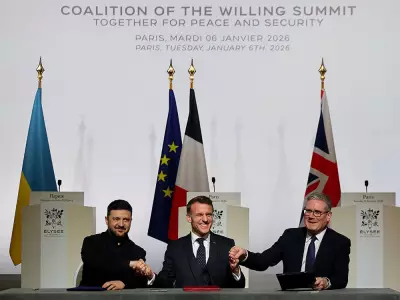 Russia Slams European Peacekeepers Plan for Ukraine as 'Axis of War'