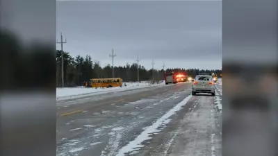 School Bus Rollover Near Mafeking Sends Students and Driver to Hospital
