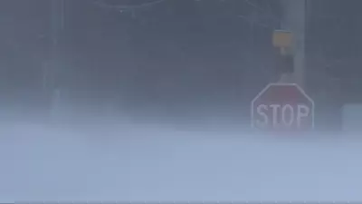 Snow Squall Alerts Issued for Simcoe County, Visibility Near Zero