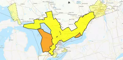 Snow Squall Warning Ends for Toronto, Lingers in GTA on Bone-Chilling Monday