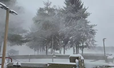 Snow Squall Warnings Issued for Sudbury and Sault Ste. Marie in Northern Ontario