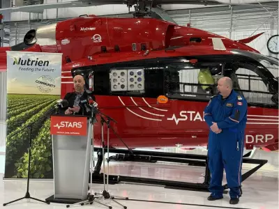STARS Air Ambulance Saves Farmer, Nutrien Donates $4 Million