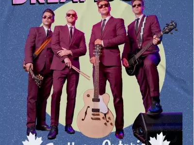 The Dreamboats Bring 1950s & 60s Rock 'n' Roll to Windsor's Chrysler Theatre