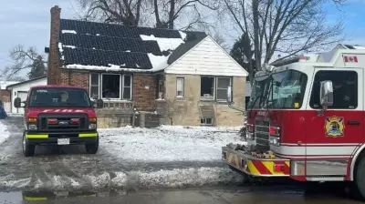 Two Dogs Perish in East Windsor House Fire on Wyandotte Street