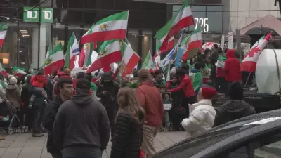 Vancouver Rally: Iranian-Canadians Protest at Art Gallery Amid Iran Unrest