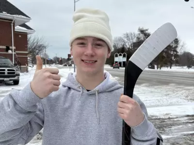 Whitby Teen Uses Hockey Stick to Foil Truck Thieves in Early Morning Confrontation