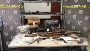 Alberta Police Seize Over a Dozen Firearms in Red Deer Home Raid