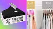 Amazon Shoppers Declare These $16 Velvet Hangers a Closet 'Lifesaver'