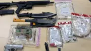 Barrie Police Seize Knives, Gun, and Cash in Traffic Stop After Erratic U-Turn