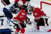 Blackhawks Shut Out Jets 2-0 in Emotional Return for Jonathan Toews