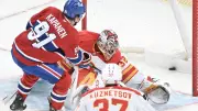 Canadiens Dominate Flames 4-1 with Explosive Second Period