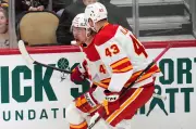 Coronato's Late Goal Seals 2-1 Flames Victory Over Penguins