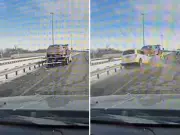 Driver Fined $490 After Narrowly Missing Tow Truck Driver in Highway 417 Crash